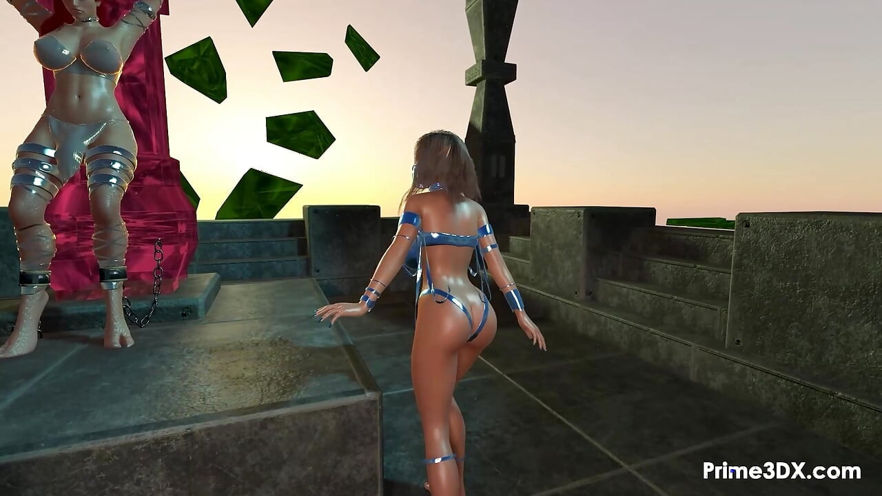 Futanari bağlı fantezi animasyon prime3dx tarafından