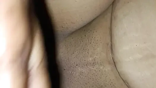 My husband thrusts hard into my juice vagina—passionate sex with a Desi-Indian couple.