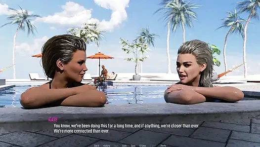 Paylaşılan arzular ateşli evli kadın bikinili plajda - bölüm 1