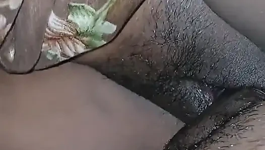 Cute girl sucks boyfriend's cock and fucks in her room