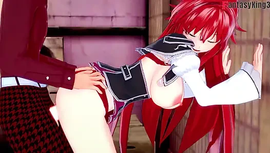 Rias Gremory dersten sonra beni seks yapmaya davet ediyor - dxd ntr çılgınlığı