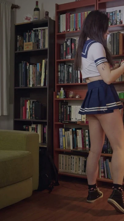 Japon tarzı külot kadın femboy fetişi