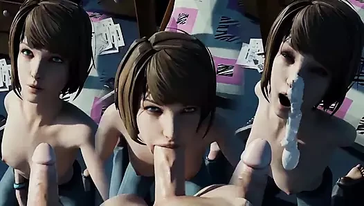 Niisath ateşli 3 boyutlu seks hentai derlemesi -62