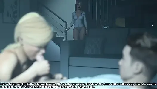 Awam - ellie gerçek sikiş - inanılmaz: Ellie gerçekten Dylan'ın pijama partisinde ona nüfuz etmesine izin verdi mi?