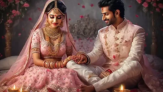 Hintli bir çiftle tutkulu bir akşam