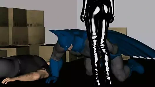 Batman kedi kadınla tanışıyor