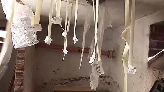 Oda arkadaşımla üçlü seks - bir sürtük götünü açıyor