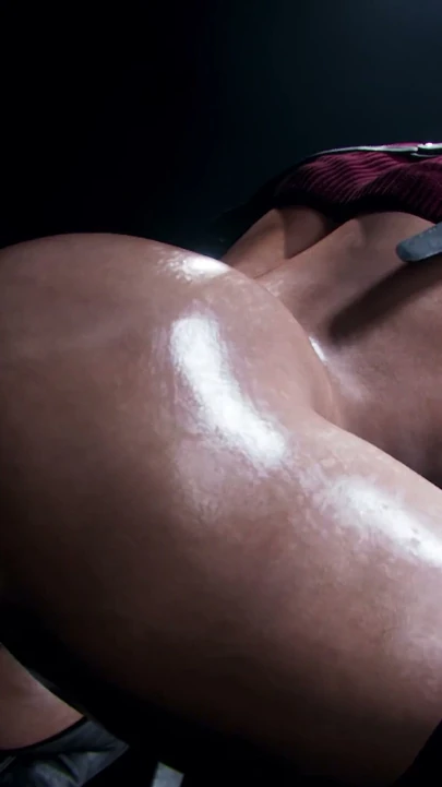 Ada Wong aşırı büyük dildo sikiş makinesi inliyor anal sikiş - 3d animasyon