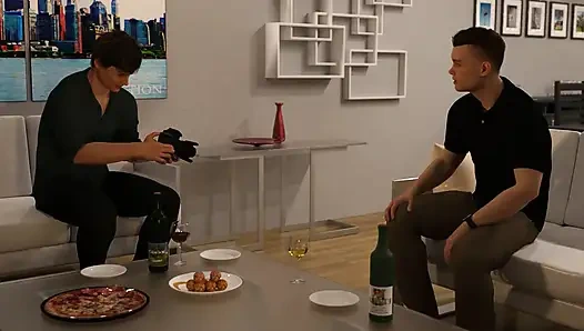 Doğu bloğu: ateşli bir kız arkadaşın onu sikmek isteyen sert yaraklı azgın misafirini çekmesi - bölüm 40