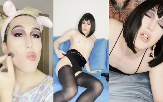 Kadın kılıklı bir sürtük olmamı söyledi ve sonra beni sikti!