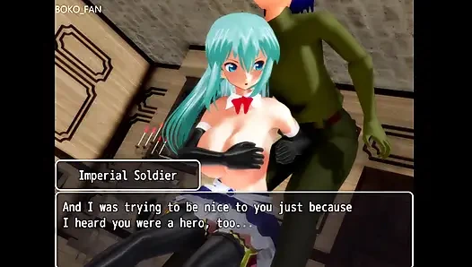 Kız kahraman 2 luciana castle'ı dövüyor