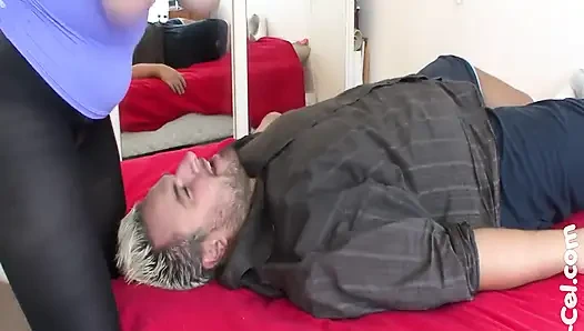 Meme Emici, Cel, Korkunç Göğüslerle Arjantinli Bir BBW Başlatıyor