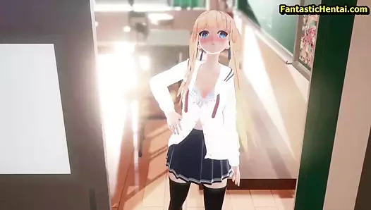 Donuk sarışın bir at kuyruklu kız nasıl yetiştirilir