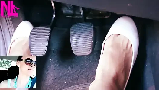 Fren pedalının altında sıkışan şişe ile fren arızası