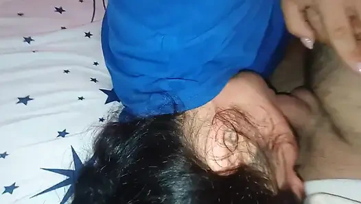 Kleopatra - üvey kızımı ağzında siktim, ağzını bırakıp menimi yutuyorum