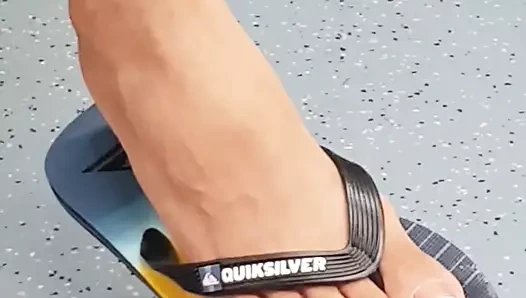 güzel kızın çok seksi yakalama ayakları