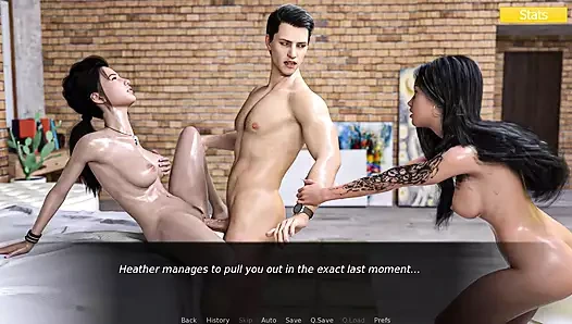 Rosewater malikanesi erotik üçlü, bir kız büyük bir horoz tarafından sikiliyor, diğeri ise izliyor ve boşalmak için bekliyor