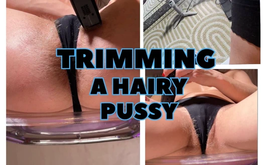 Kasık kıllarını kestim