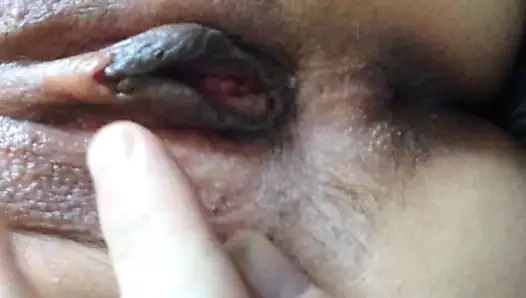 Asyalı Vietnamlı gf kız arkadaşım - kedi ve eşek yakın çekim