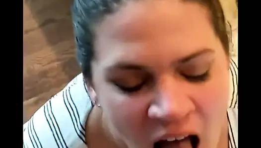 Spermavore - yine iş başında. başka bir büyük cum yüz.