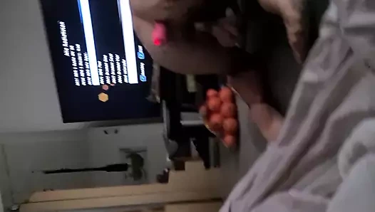 Evet, götümü sikiyorum