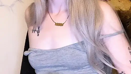 SPOOKYBARBIEGRL GOTH HOMEWRECK JOI - KÜÇÜK MEMELER DAHA IYI