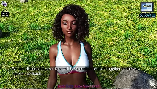 Sunshine love #44 - johannes yürüyüşe çıktıktan sonra yazmin'i dışarıda becerdin ... johannes trisha'yı becerdin