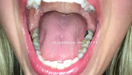 Ağız fetişi - diana ağız videosu