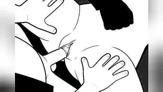 Küçük penisini emiyor ve sonra içime sokuyor - komik