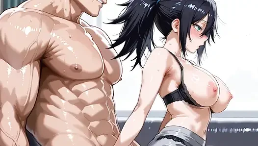 Toji (jjk) x gece yarısı (mha)