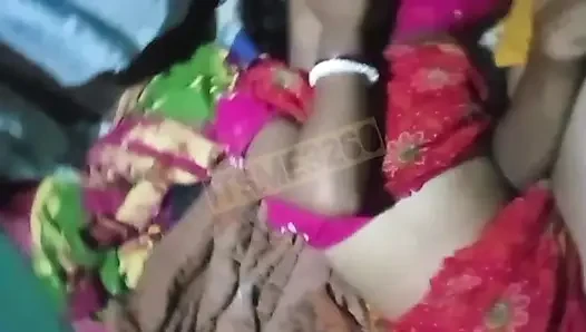 DeshiVillage bhabhi fucking night big tites pussy black hear Hard fucking doggy style hot scenes sexy bhabhi Indian Village