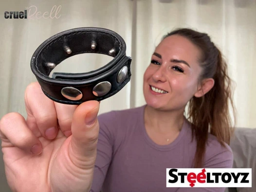 Cruel Reell x CBT Strap by Steeltoyz - Pain in perfection