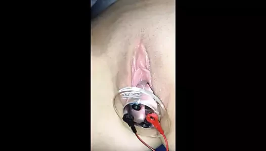 Estim amcık sikişi