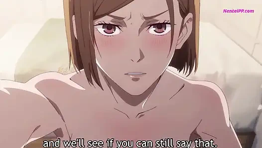 Yuji'nin yarağı ilk darbede Nobara'nın g noktasını buldu - bullseye