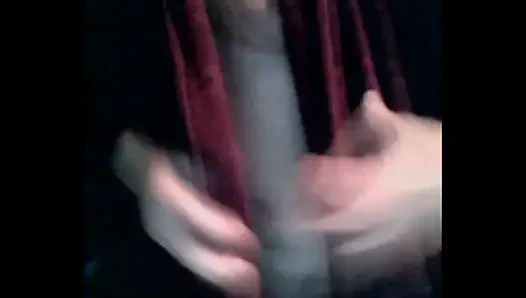 Dede kamerada boşalıyor