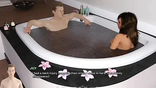 Ateşli evli kadın Ashley: ev hanımı kocasının en iyi arkadaşıyla jakuzide ep 40