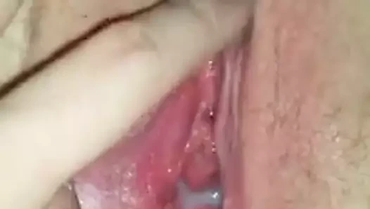 Figa rumena piena di sborra