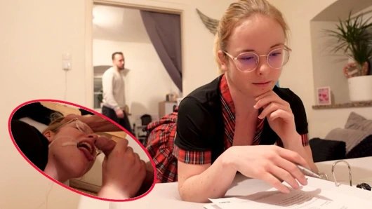 Sert üvey erkek kardeşten ders ders alıyor! Ama farklı hayal etti!