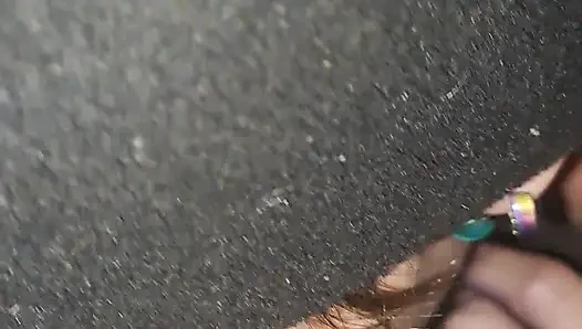 Hot wife sucking my dick