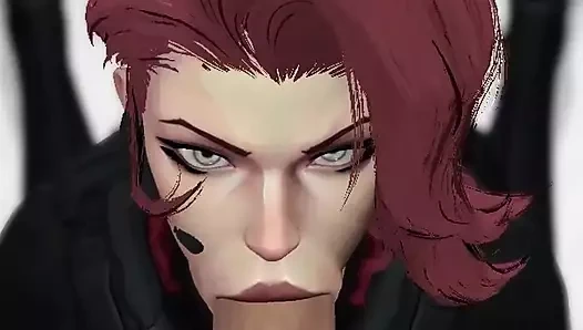 Kara dul kadın sakso çekiyor ve seni durdurmak ve zaman kazandırmak için zaman kazanıyor.