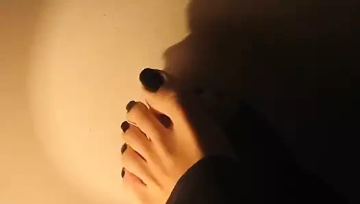 ayak tırnakları siyah