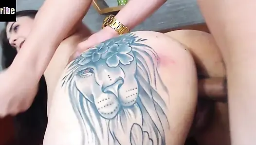 Linda colombiana es follada en pov