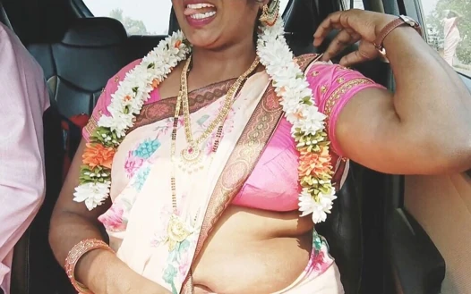 Hintli araba seksi Telugu Saree ev hanımı husbend'in arkadaşıyla sikişmek için araba yolculuğu. Telugu edepsizce konuşuyor.