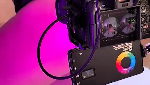 Billie Star ile kamera arkası