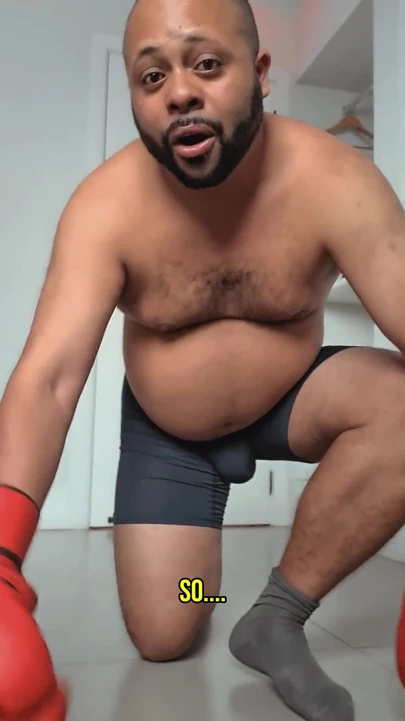 Bearzinho black - bakış açısı boks hakimiyeti (otel rolü)