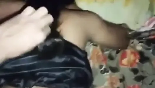 Siyah bikinili Hintli kız ateşli domaltmalı