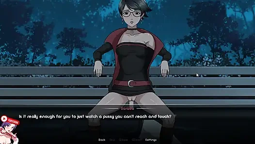 SARADA UCHIHA fucked in public in Konoha. The most powerful woman in Naruto