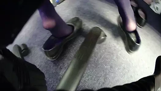 Nats seksi naylon ayakkabı oyunu