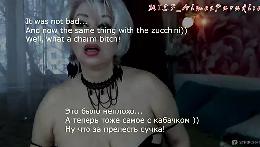 Ateşli seksi orta yaşlı seksi kadın aimeeparadise Sürtük annenin rehberi ya da satılık olgun evli kadın!