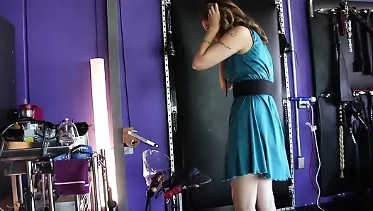 Charli Piper ve Nina Hartley ile esaret lezbiyen eylemi